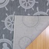 Disney by Gertmenian: Mickey Mouse Maritime Rug for Patio & Backyard, 6'5"x9'6" - 3 of 4