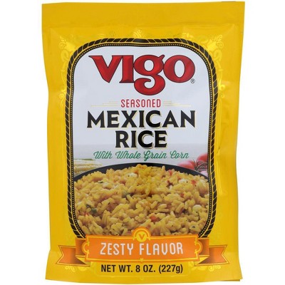 Vigo Mexican Rice Zesty Flavor - 6 pack, 8 oz