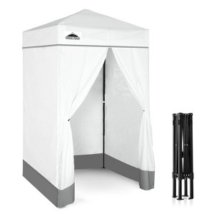 EAGLE PEAK 4x4 Pop Up Canopy, Flex Ultra Compact Portable Privacy Changing Room Photoshoots - 1 of 4