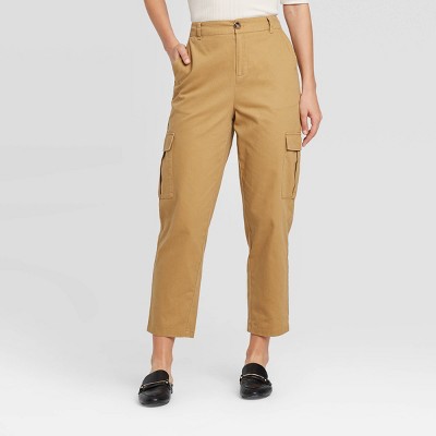 women's mid rise cargo pants