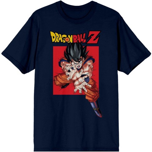 Raffinaderi om forladelse Adskillelse Dragon Ball Z Goku Men's Navy Graphic Tee : Target