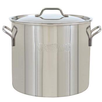 Bayou Classic Stainless Steel Grill Stockpot 40 qt 16.38 in. L X 16.63 in. W 1 pc