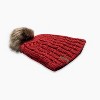 Turtle Fur Fifi Faux Fur Pom Beanie - Women's Winter Hat - 2 of 3