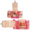 Unique Bargains Travel Makeup Bag Travel Toiletry Organizer Makeup Brush Holder Waterproof Oxford Cloth 1 Pc - 3 of 4