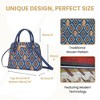 Signare USA Frida Kahlo Blue Convertible Top Handle Handbag - 3 of 4