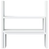 Aghana Digitals White Engineered Wood Adjustable Desk Organiser, 15.7x6.7x16.1", 2-Piece Modular - 4 of 4