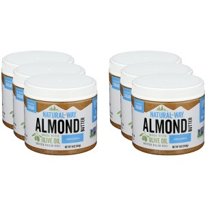 Natural Way Almond Butter with Natural Olive Oil - Case of 6 - 16 oz - 1 of 2