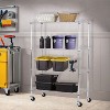 BestMassage 4-Tier Steel Wire Shelving Unit Storage Shelves with Wide-Span Shelves Perfect for Home Office or Commercial Use - image 2 of 4