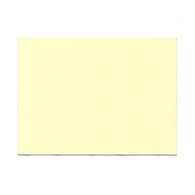 JAM Paper Blank Flat Note Cards A6 Size 4 5/8 x 6 1/4 Ivory 175991