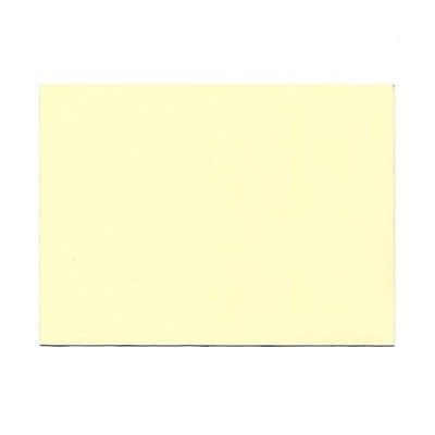 JAM Paper Blank Flat Note Cards A6 Size 4 5/8 x 6 1/4 Ivory 175991