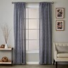 SKL Home By Saturday Knight Ltd Soft Swirl Window Curtain Panel - Charcoal - image 3 of 4