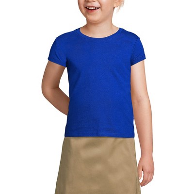 Lands' End School Uniform Kids Short Sleeve Essential T-shirt