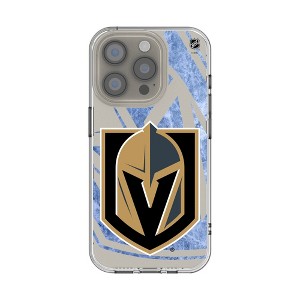 NHL Western Conference Teams Ice Tilt Clear Cell Phone Case for Apple iPhone - 1 of 4