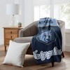 Sweet Home Collection NBA Memphis Grizzlies Microfiber Plush Throw Blanket - 2 of 4