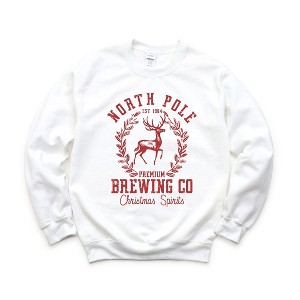 Simply Sage Market Women's Graphic Sweatshirt North Pole Brewing Co. - 1 of 2