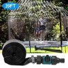 Lakeforest"Kids Trampoline Sprinkler Water Park - 39ft Outdoor Water Game for Summer Fun & Backyard Play"Black - 2 of 4