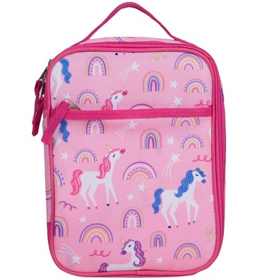 Wildkin Rainbow Unicorns Day2Day Lunch Box