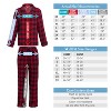 ADR Women's Flannel Pajamas Set, Warm Cotton Women's Flannel Pajama Pants with Pockets & Button Up Flannel Pajama Top - 4 of 4