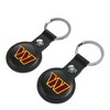 Keyscaper NFL NFC Teams Insignia Black Airtag Holder 2-Pack - 2 of 4