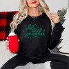 Simply Sage Market Women's Graphic Sweatshirt Whimsical Tis The Season - 2 of 4
