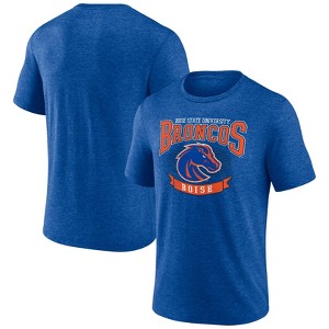 NCAA Boise State Broncos Men's Tri-Blend T-Shirt - 1 of 3