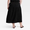 Women's Tiered Maxi A-Line Skirt - Universal Thread™ - 2 of 3