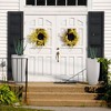 Rosemead Home & Garden Concrete Outdoor Planter Pots Chalk White 17.3"x17.3"x31.4" - 3 of 4