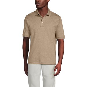 Lands' End Men's Short Sleeve Cotton Supima Polo Shirt - 1 of 3