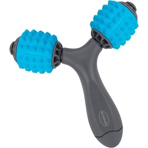 Dr. Scholl's Dual Body Massager, Soft Foam with Textured Non-Slip Handle for Muscle Tension, Stiff Muscles & Post-Workout Relief - 1 of 4