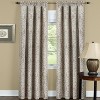 Kate Aurora 5 Pc. Damask Thermal Blackout Rod Pocket Window Curtains & Valances Set - 2 of 3