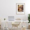 Stupell Industries Vintage Orange Paris Streets Framed Print Under Glass Art - 3 of 4