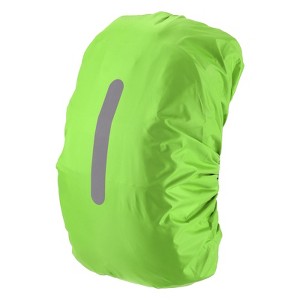 Unique Bargains Waterproof Backpack Rain Cover with a Vertical Reflective Strap for Hiking/Biking 1 Pc - 1 of 4