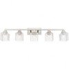Livex Lighting Aragon 5 - Light Vanity in  Brushed Nickel - 3 of 4