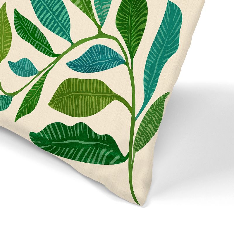 Americanflat Minimalist Floral Botanical Throw Pillow By Modern Tropical, 3 of 5