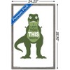 Trends International David Olenick - Love You Framed Wall Poster Prints - 3 of 4