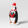 Christmas Lit Blow Mold Penguin with Gift Box Decor - Wondershop™ - 3 of 3
