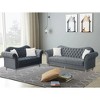 Hybition 2-Piece Velvet Living Room Set - 2 of 4