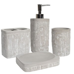 Avalon Bath Accessory Collection by Sweet Home Collection® - 1 of 4