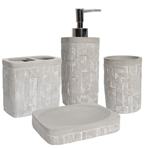 Avalon Bath Accessory Collection by Sweet Home Collection® - image 1 of 4