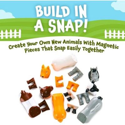 Popular Playthings Magnetic Mix or Match Farm Animals