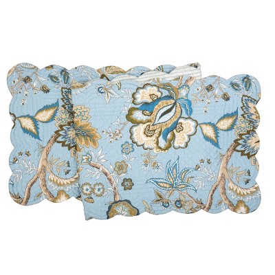 C&F Home 14" x 51" Bethany Blue Table Runner