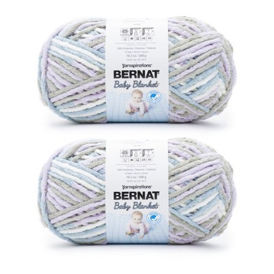 Bernat Baby Blanket Big Ball Yarn 24 Pack-Cloud Nine