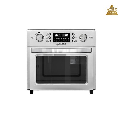Equator Countertop 5-in-1 Air Fryer+Convection+Pizza+Grill+Dehydrator Stainless