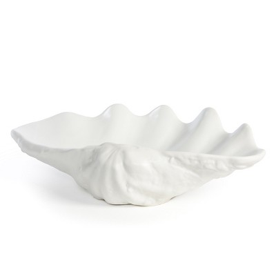 Park Hill Collection Earthenware Clamshell Bowl Large : Target