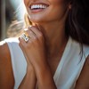 Ross-Simons 12.00 Carat CZ Scrollwork Ring in 18kt Gold Over Sterling - 2 of 4