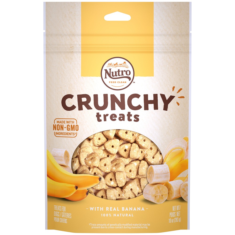 UPC 079105110891 product image for Nutro Crunchy Banana Dog Treats - 10oz | upcitemdb.com