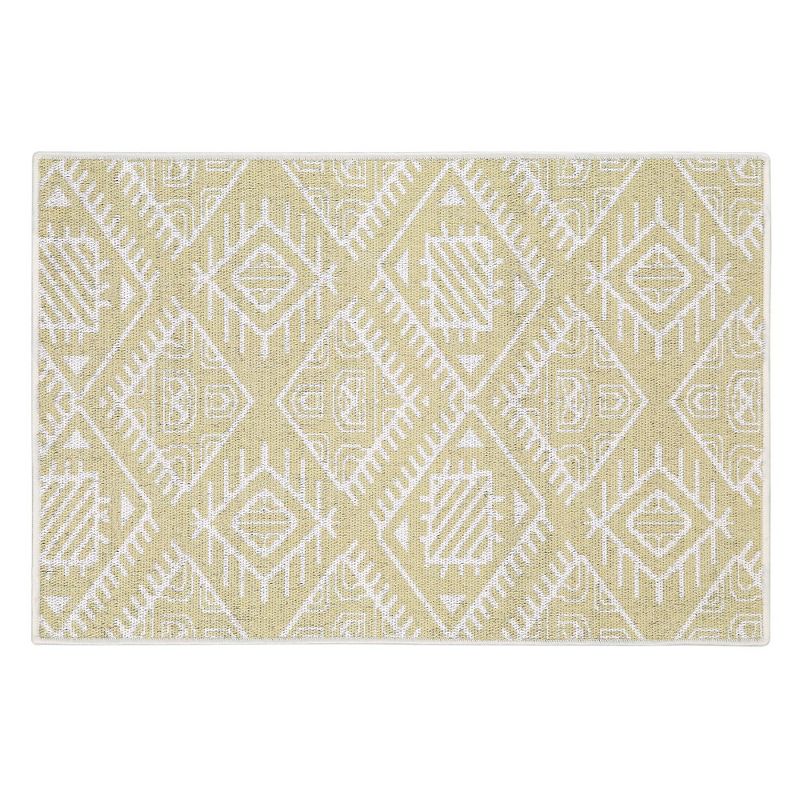 Sussexhome Monument Collection Cotton Heavy Duty Low Pile Area Rug , 2' x 3', 1 of 7