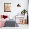 Stupell Industries Pink Luxury Perfume Black Framed Floater Canvas Wall Art - 2 of 4
