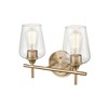 Millennium Lighting Ashford 2 - Light Vanity in  Modern Gold - 3 of 4