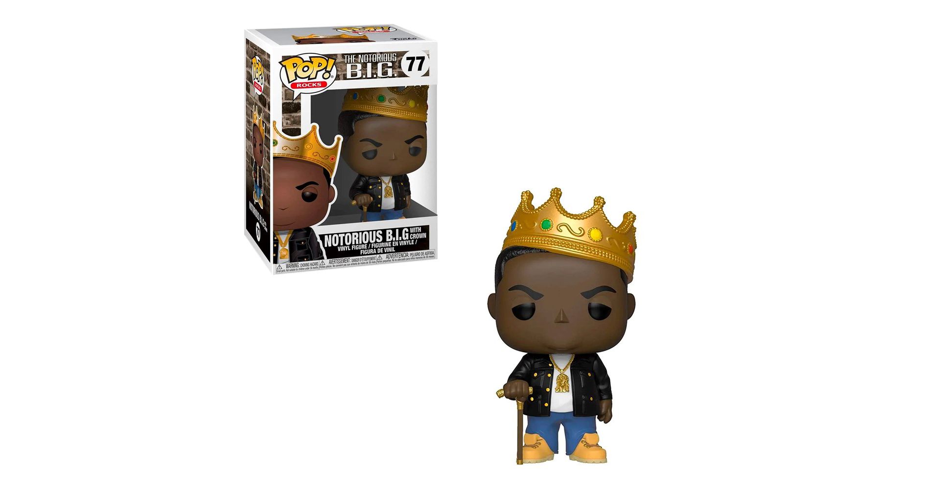 Funko Notorious B.I.G. with Crown #77